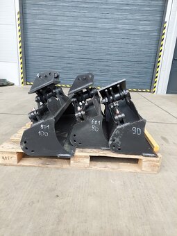 Hydraulická svahovacia lyžica na minibager 1-2 tony skladom - 2