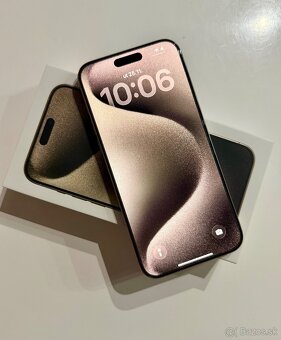 iPhone 15 pro Max 512gb natural titanium - 2