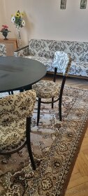 Súprava - Rozkladací gauč, stoličky, stôl - 2