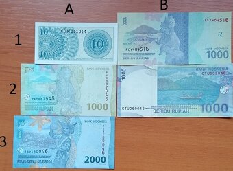 Bankovky Indonézia - 2