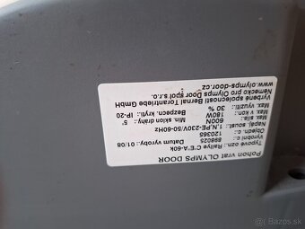 Predam motor na garážovu branu Bernal - 2