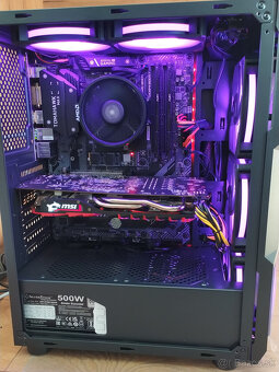 AMD Ryzen 5 2600/MSI B450 /DDR4-16GB/RX 570/256GB - 2
