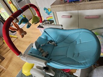 Peg perego primma pappa follow me stolicka + hojdacie kreslo - 2