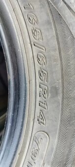 Predám 4 letné pneumatiky 165/65 R14 79T Nexen Nblue Eco - 2