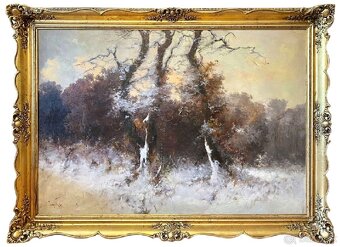 Obrazy,olejomalby nadmernych rozmerov. - 2