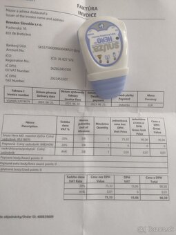 Monitor dychu snuza - 2