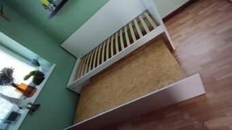 Predám IKEA posteľ s prídavným lôžkom - 2