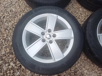 hlinikové disky org.Skoda Rapid--6Jx15-ET-38--5x100 - 2
