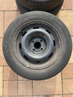 Plechové kolesá 185/65 R15 2x Pirelli 2x Michelin - 2