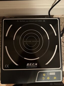 indukčná varná doska značky Beck International - 2