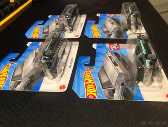 Hot Wheels DMC Delorian Treasure Hunt 4 kusy - 2