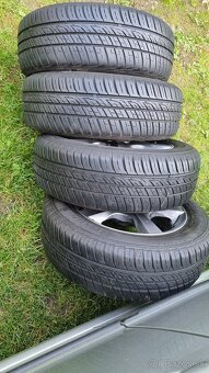 Elektrony R14 FABIA 5x100 na lete 185/60/14. - 2