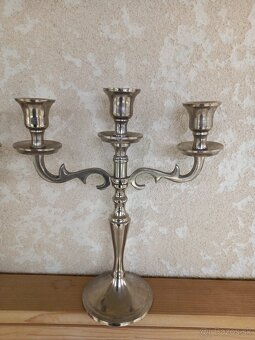 nerezový svietnik - 2