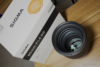 Sigma 85mm f/1.4 Art pre Canon - 100% stav (nový) - 2