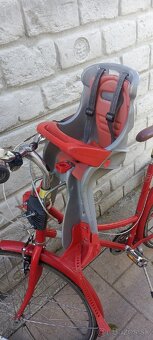 Detská sedačka na bicykel predná - 2