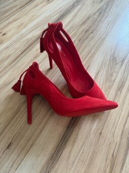 Červené lodičky DeeZee - nové - 2