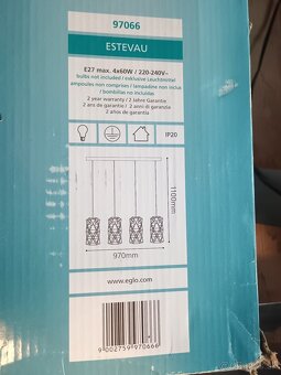 Svietidlo visiace stropné - 2