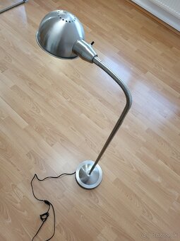 Stojaca lampa na citanie, industrialny vzhlad - 2
