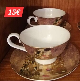 Gustav Klimt porcelány - 2