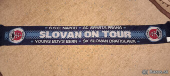 Slovan EL 2014 pleteny sal, darcek stare buletiny zo zapasov - 2