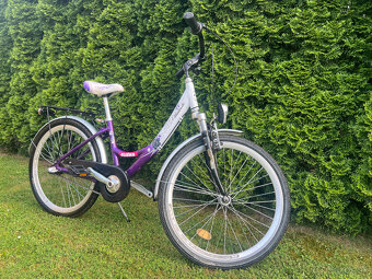 Dievčenský bicykel - detský 24-palcové kolesá - 2