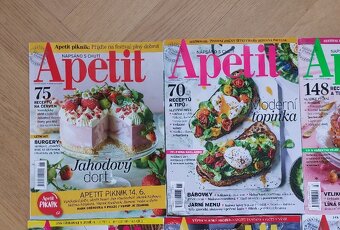 casopis Apetit - najnovsie cisla - 2