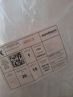 Predám materiál na podlahové kúrenie zn. EUROTHERM - 2