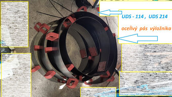 UDS -114 , ND - UDS 214 - výfuk motora Zetor 6V - 2
