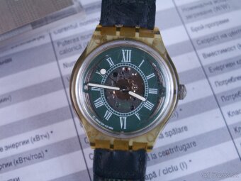 Hodinky SWATCH Automatic komplet s krabičkou a papiermi. - 2