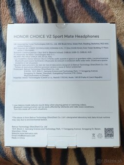 HONOR CHOICE Headphones (ROS-ME01) Black Novinka - 2