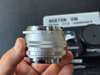 Voigtländer Nokton 50mm f/1,5 II asph. S.C. pre Leica M - 2