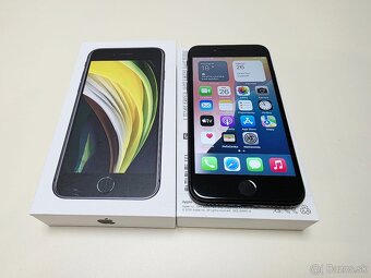 APPLE IPHONE SE 2020 128GB BLACK,ZDRAVIE BATERKY 100% - 2