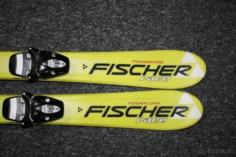 lyže fischer 90 cm , hadia koža , lyžiarky - 2