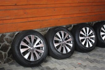 Disky R16 originál Vw + zimné pneumatiky - 2