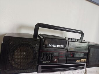 Sharp WQ 354 radiomagnetofon retro kazeťák - 2