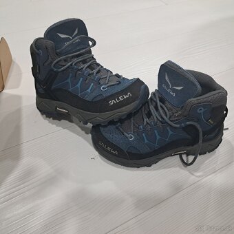 Detské turistické topánky SALEWA - 2