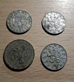 Mince lot. Československé, slovenský štát - 2