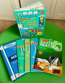 Matematika pre 5. a 6. ročník - pracovné zošity a kniha - 2