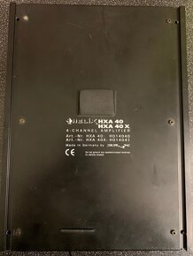 Zosilovač do auta Helix HXA 40 X MKII, dohoda možná - 2