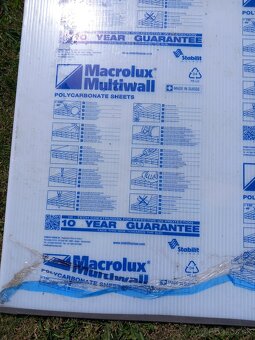Lexan polikarbonat 104x339 10 mm opal - 2