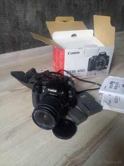 Canon EOS 400D s objektívom EF-S 18–55mm - 2
