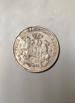 5 Mark 1876 Hamburg - 2