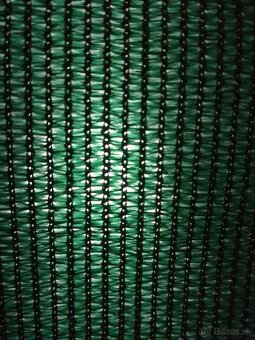 Tieniaca sieť na plot zelená 1,5m x 50m 95%, 230g/m2 - 2