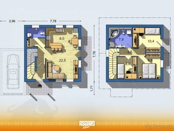 Novostavba 4-izbového rodinného domu s garážou v novej štvrt - 2