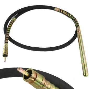 Ponorný vybrátor na betón 2400W +hadica 3 metre,priemer 38mm - 2