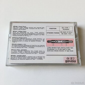 AUDIOKAZETA - MC KAZETA - MAXELL UR 90 NORMAL - 2