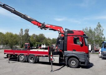 Hydraulická ruka Fassi F545RA na Mercedes Actros – prenájom - 2