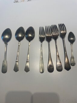 Starožitný pribor Alpacca - 2