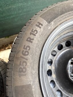 185/65 r15 letne plechove disky r.v. 2023 - 2