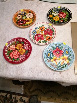 Predám ručne maľované taniere na stenu - 2